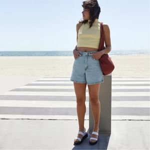 Everlane A-Line Denim Short